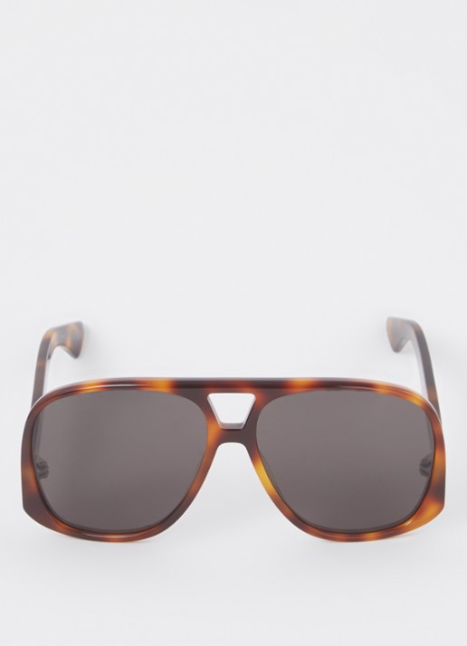 Saint Laurent Piloten zonnebril SL652 - detail 3 bruin