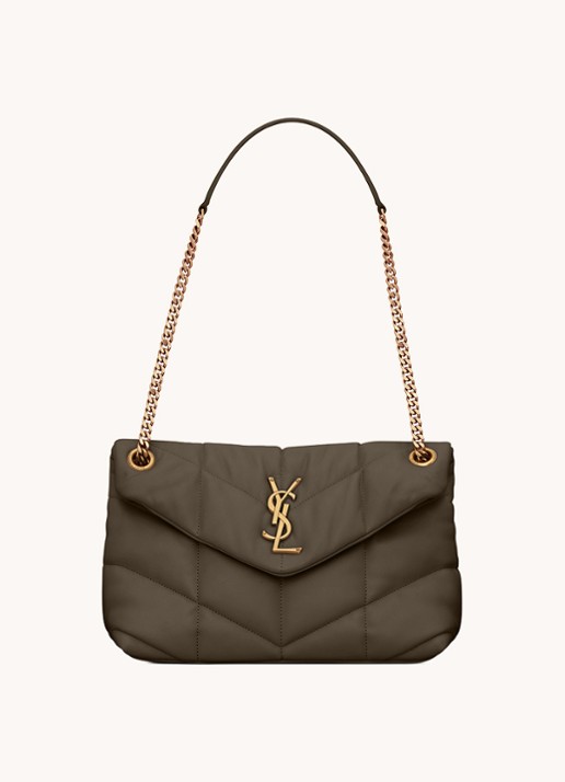 Saint Laurent Puffer Small schoudertas van quilted lamsleer