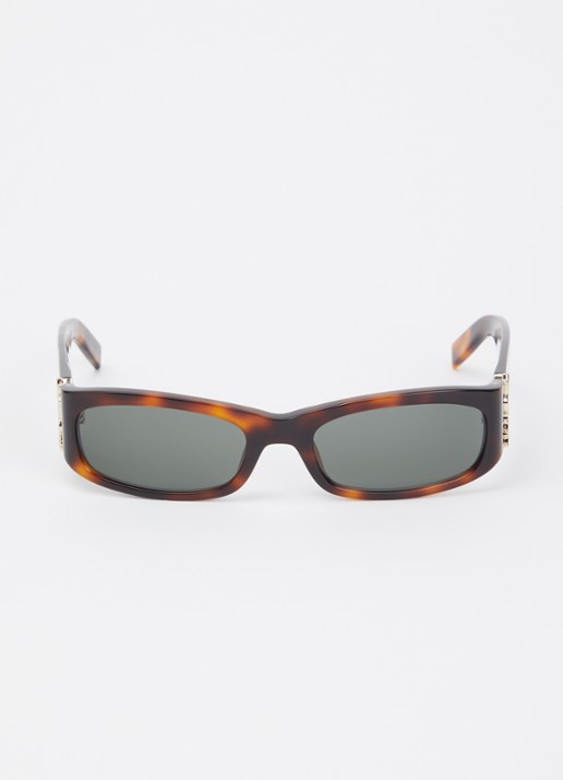 Saint Laurent Retro zonnebril SLM152 - detail bruin