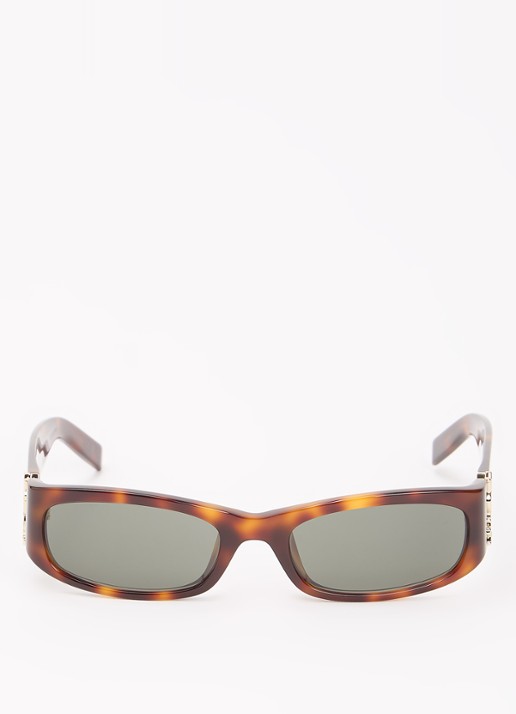 Saint Laurent Retro zonnebril SLM152 - detail 2 cognac