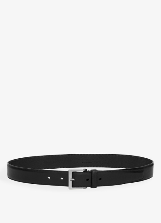 Saint Laurent Riem van kalfsleer - detail zwart