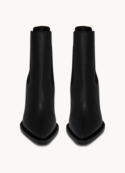 Saint Laurent Theo chelsea boot van kalfsleer - detail 2 zwart