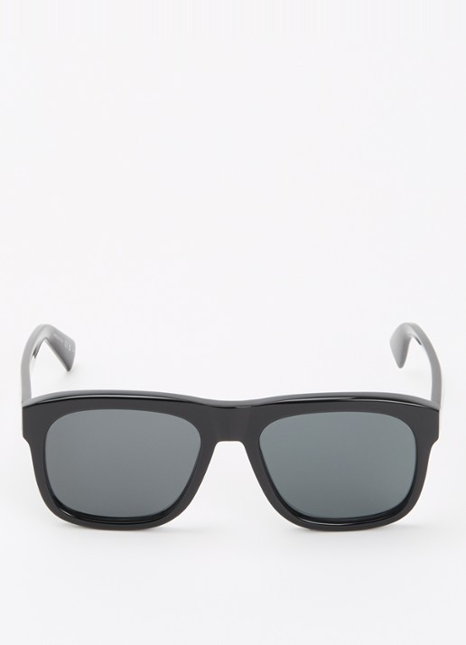Saint Laurent Wayfarer zonnebril SL 558 - detail zwart
