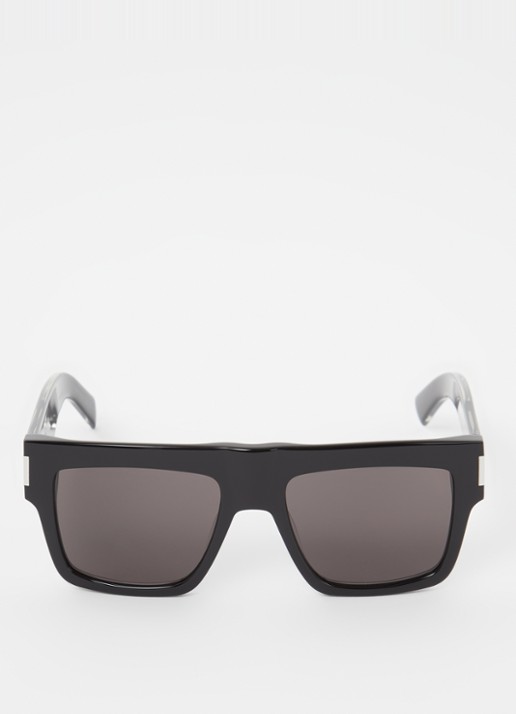 Saint Laurent Wayfarer zonnebril SL628 - detail zwart