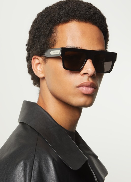 Saint Laurent Wayfarer zonnebril SL628 - voorkant 5 zwart