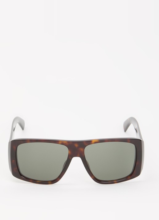 Saint Laurent Wayfarer zonnebril SL832 - detail 2 donkerbruin