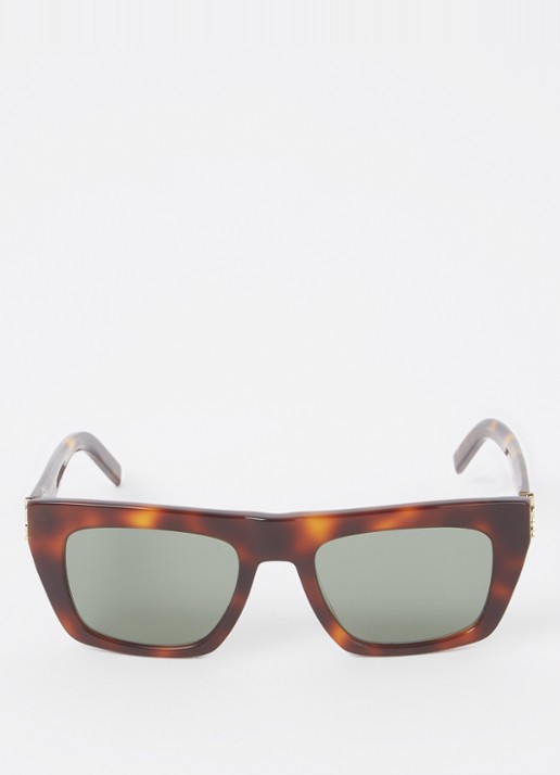 Saint Laurent Wayfarer zonnebril YS000582 - detail kastanjebruin