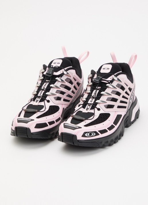 Salomon ACS Pro sneaker van mesh - detail 3 lichtroze