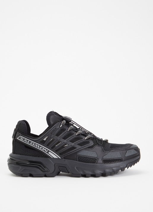 Salomon CS Pro Shell sneaker van mesh - voorkant 5 zwart