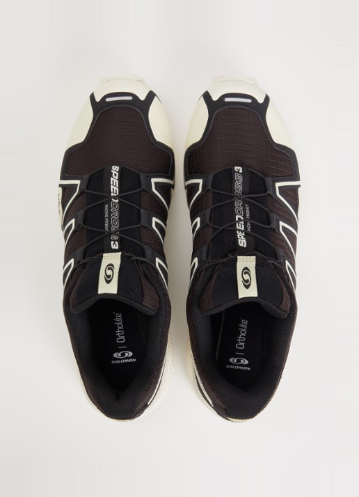 Salomon Speedcross 3 sneaker met details van mesh - detail 2 zwart