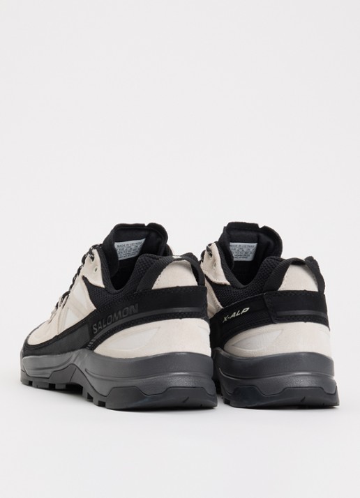 Salomon X-Alp sneaker met suède details - achterkant zwart
