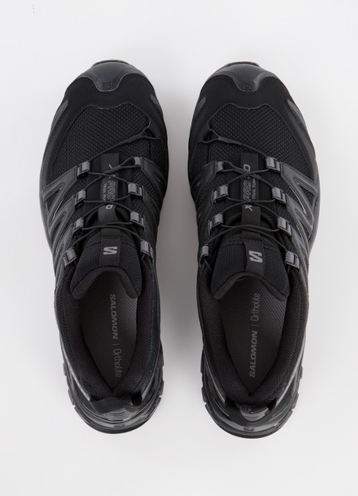 Salomon XA Pro 3D sneaker met details van mesh - detail 2 zwart