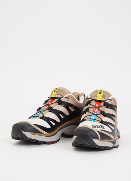 Salomon XT-4 OG sneaker met details van mesh - detail 2 bruin