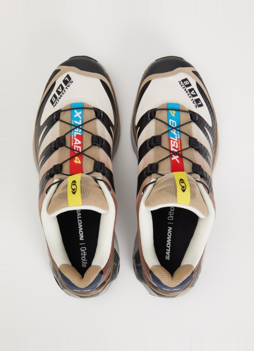 Salomon XT-4 OG sneaker met details van mesh - detail 3 bruin