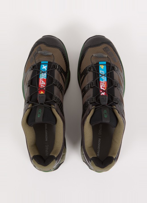 Salomon XT-4 OG sneaker met mesh details - detail 3 olijfgroen