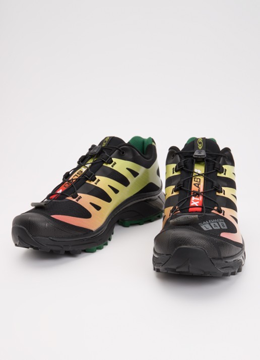 Salomon XT-4 OG sneaker met mesh details - detail 2 groen
