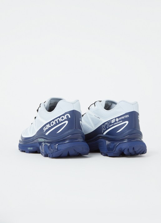 Salomon XT-6 Gore-Tex sneaker met logo - detail 2 lichtblauw