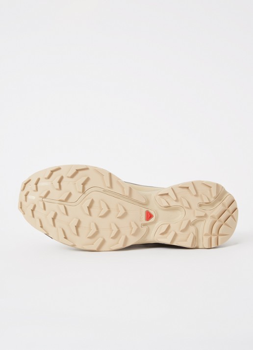 Salomon XT-6 Gore-Tex sneaker met mesh details - detail 4 donkerbeige
