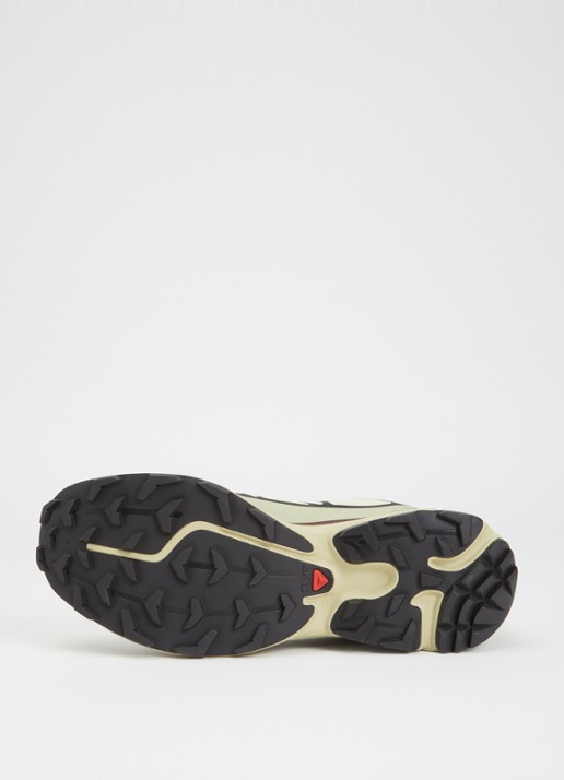 Salomon XT-6 GTX sneaker met mesh details - detail 3 lindegroen