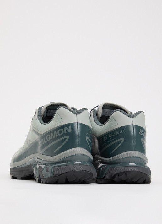 Salomon XT-6 GTX sneaker met mesh details - achterkant 2 zeegroen