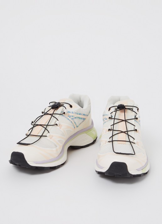 Salomon XT-6 Mindful 3 sneaker met mesh details - detail creme