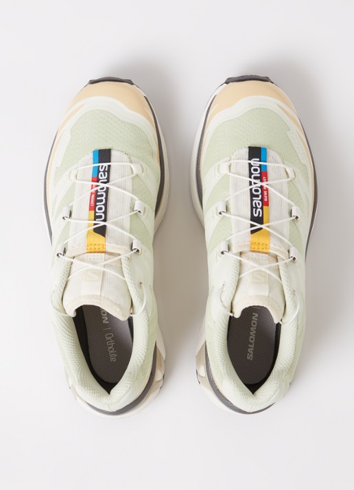 Salomon XT-6 sneaker met mesh details  - detail 3 lindegroen
