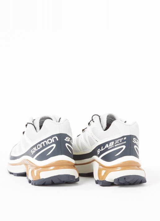 Salomon XT-6 sneaker met mesh details  - detail 3 lichtgrijs
