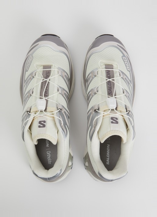 Salomon XT-6 sneaker met mesh details - detail 2 vanillegeel