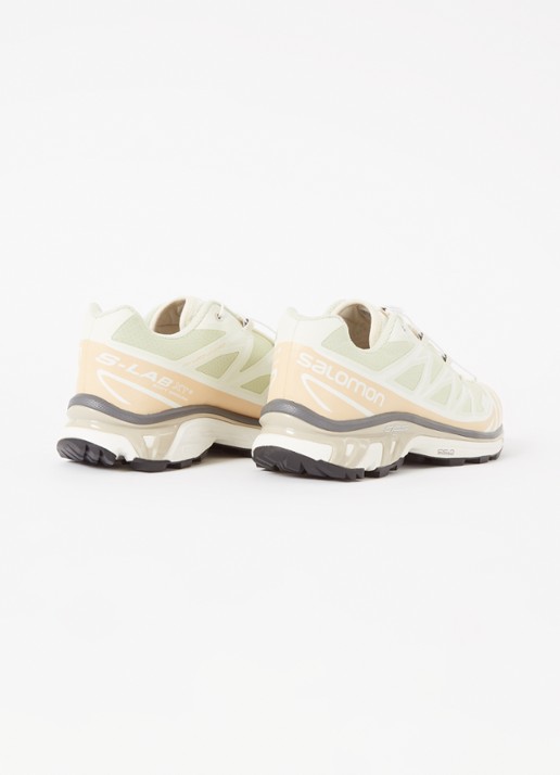 Salomon XT-6 sneaker met mesh details - detail 3 lindegroen