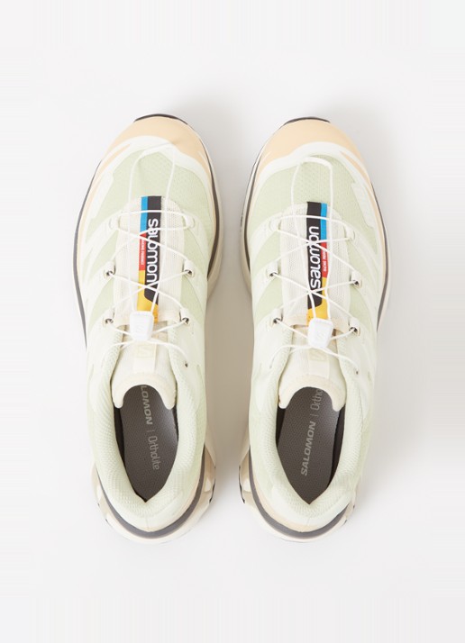 Salomon XT-6 sneaker met mesh details - detail 4 lindegroen
