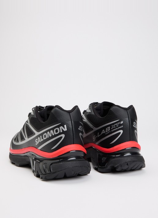 Salomon XT-6 sneaker met mesh details - achterkant 5 zwart