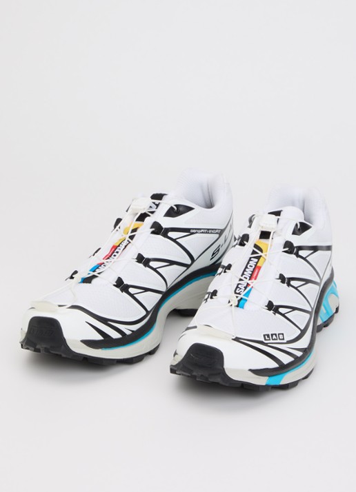 Salomon XT-6 sneaker met mesh details - detail 2 wit