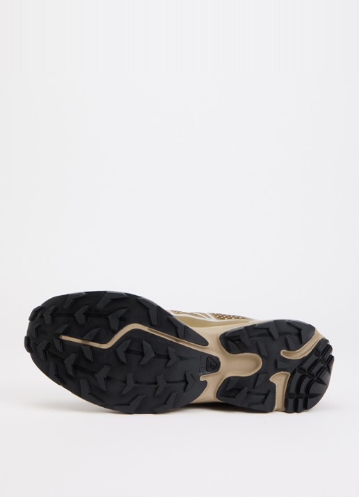 Salomon XT-6 Steel Streets sneaker van mesh met metallic details - detail 3 zand