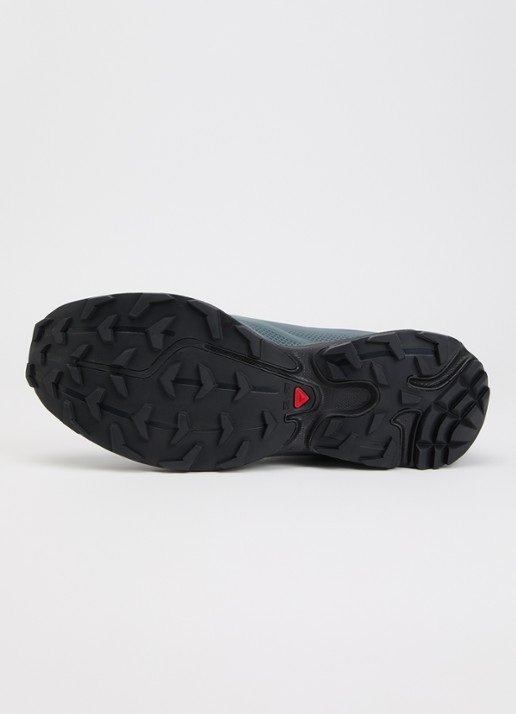 Salomon XT-Evo sneaker met details van mesh - detail 5 staalblauw