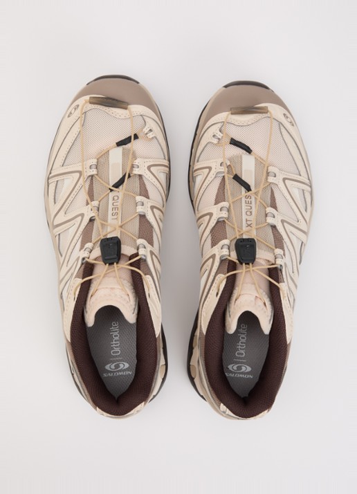 Salomon XT-Quest sneaker met mesh details - detail 3 beige