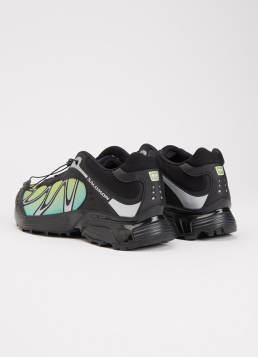Salomon XT-Whisper sneaker met details van mesh - achterkant 2 groen