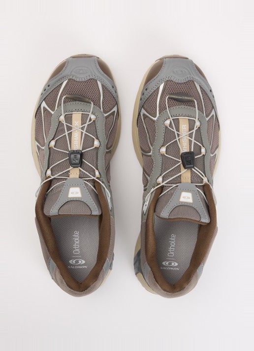 Salomon XT-Whisper sneaker met mesh details - detail 2 lichtbruin