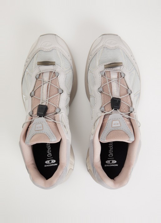 Salomon XT-Whisper sneaker van mesh met metallic details - detail 2 lichtroze