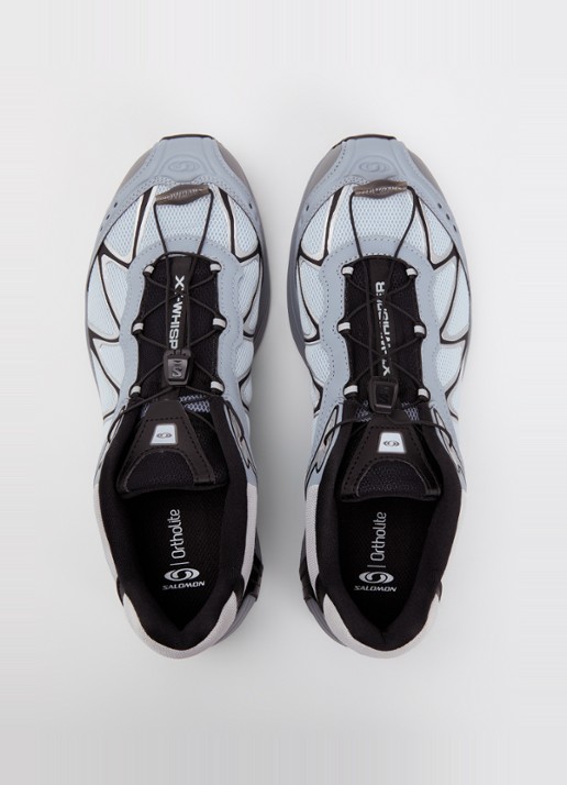 Salomon XT-Whisper sneaker van mesh met metallic details - detail 4 lichtblauw