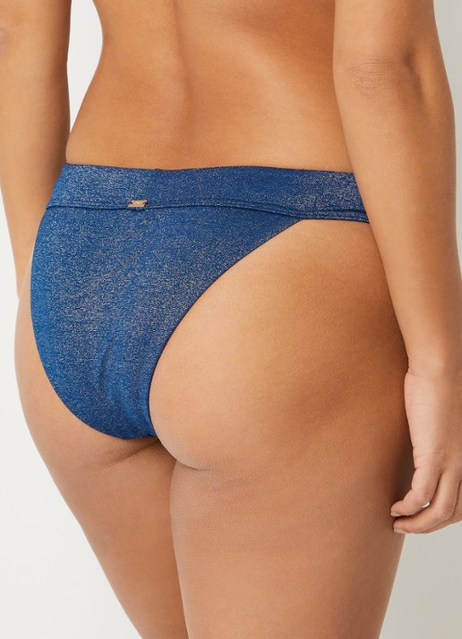 Sam Friday Cabana hipster bikinislip met lurex - achterkant 5 indigo