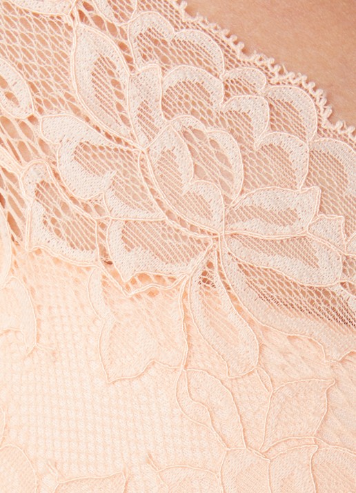 Sam Friday Demi push up bh met uitneembare vulling - detail 3 zalmroze