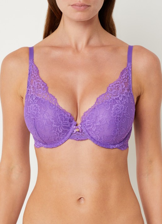 Sam Friday Demi push up bh met uitneembare vulling - voorkant 5 violet