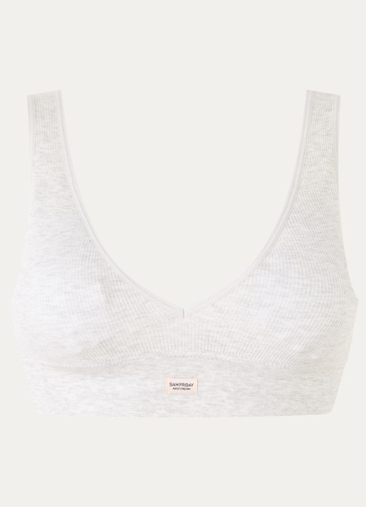 Sam Friday Fay bralette met ribstructuur