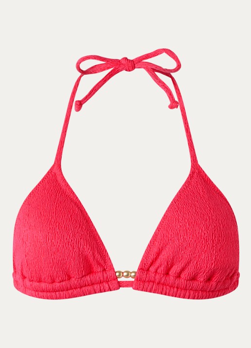 Sam Friday Jessie voorgevormde triangel bikinitop met uitneembare vulling - voorkant neonroze