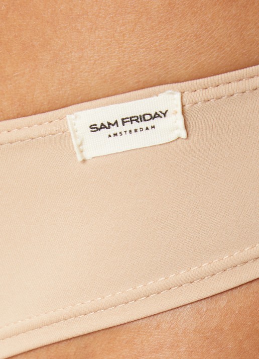 Sam Friday Liv hipster met logo - detail 2 beige