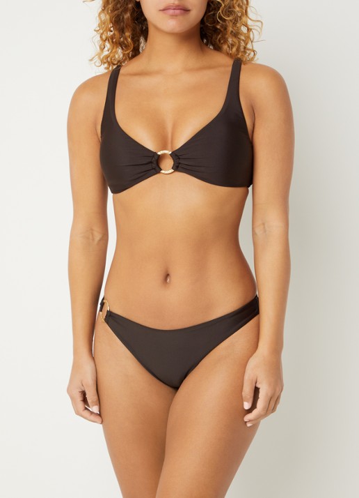 Sam Friday Maui bikinislip  - detail 4 bruin
