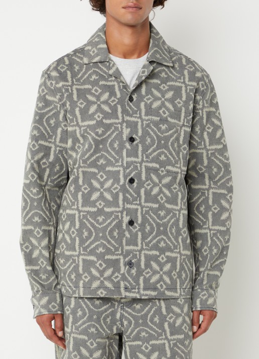 SAMSØE SAMSØE Castor overshirt met print