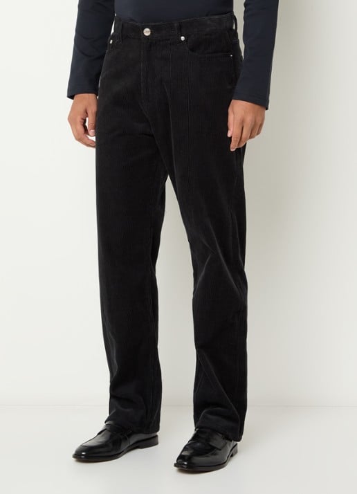 SAMSØE SAMSØE Eddie straight fit broek van corduroy