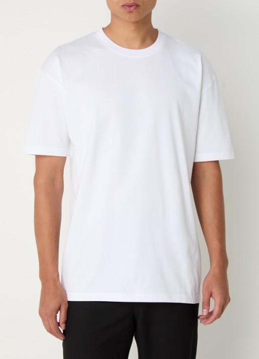 SAMSØE SAMSØE Hudson T-shirt van  katoen