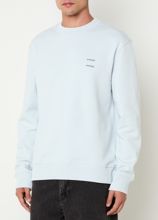 SAMSØE SAMSØE Joel sweater met logo